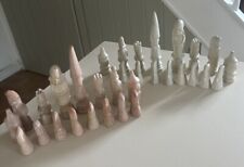 Stone chess pieces for sale  SUTTON COLDFIELD