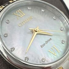 Reloj de pulsera Citizen de acero inoxidable de dos tonos para mujer EM0894-50D segunda mano  Embacar hacia Argentina