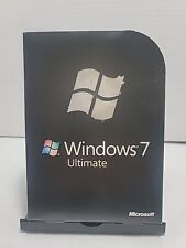 DVDs Microsoft Windows 7 Ultimate de 32 bits y 64 bits MS WIN versión completa de caja al por menor. segunda mano  Embacar hacia Argentina
