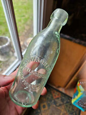 NEW YORK SQUAT SODA BOTTLE BLOB WILLIAM WAGNER'S BOTTLING WORKS MONTICELLO NY for sale  Shipping to South Africa