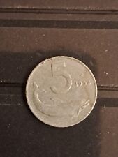 5 lire 1954 usato  Vilminore Di Scalve