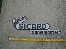 Junior sicard snowmaster for sale  Barberton
