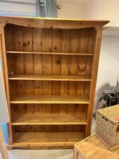 Solid wood bookcase for sale  HORLEY