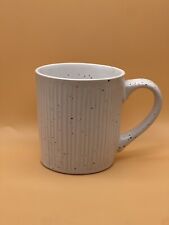 Taza acanalada blanca moteada de California Pantry segunda mano  Embacar hacia Argentina