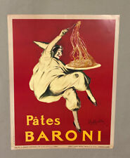 Vintage poster pates d'occasion  Expédié en Belgium