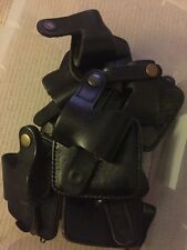 Police black leather for sale  SUTTON-IN-ASHFIELD