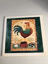 Rooster tile wall for sale  Macomb