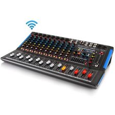 12-Ch. Bluetooth Studio Mixer - DJ Controller Audio Mixing Console System, used for sale  Shipping to South Africa