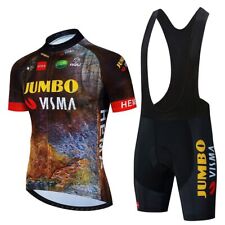 Conjunto de jersey de ciclismo 19D conjunto de shorts de bicicleta masculino manga curta camisas de bicicleta roupas, usado comprar usado  Enviando para Brazil