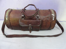 Vintage leather duffle for sale  Shipping to Ireland