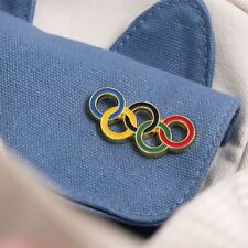 Usado, Broche comemorativo dos Jogos Olímpicos de Paris 2024 emblema de metal clipe de roupas esportivas comprar usado  Enviando para Brazil