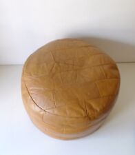 Pouf cuir couleur d'occasion  Cognac