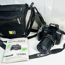 Cámara digital Canon PowerShot SX20 IS 12,1 MP - negra - probada - con bolsa segunda mano  Embacar hacia Argentina