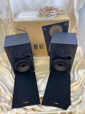 POLK AUDIO T15 BOOKSHELF SPEAKERS, WORK PERFECT WITH ORIGINAL BOX for sale  Shipping to South Africa