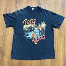 Camiseta Vintage 1989 Tora Tora Surprise Attack G Banda de Rock Dupla Face Feita nos EUA comprar usado  Enviando para Brazil