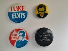 Elvis costello badge for sale  Ireland