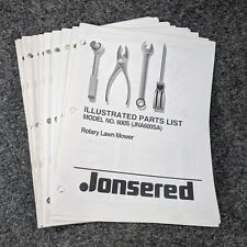 Jonsered illustrated parts for sale  Nicollet