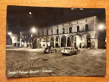 Imola (Bologna). Palazzo Sersanti - car, car, cars - night., used for sale  Shipping to South Africa
