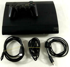 Sony PLAYSTATION 3 PS3 Slim 12 Go Black 2 Jogos Crash Bandicoot Instalado comprar usado  Enviando para Brazil