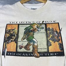 Usado, Camisa rara juvenil vintage anos 90 The Legend Of Zelda Ocarina Of Time branca média comprar usado  Enviando para Brazil