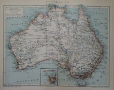 Landkarte australien tasmanien gebraucht kaufen  Zeuthen