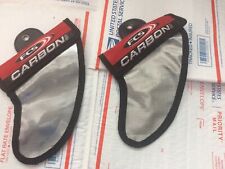Conjunto de 2 bolsas de barbatana de prancha de surf de fibra de carbono FCS novas fora do pacote lote comprar usado  Enviando para Brazil