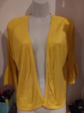 Yellow lightweight cardigan. for sale  PLYMOUTH
