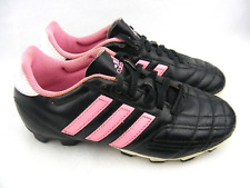 Bota de futebol Adidas infantil juvenil EUA tamanho 2 Reino Unido tamanho 1.5 preta rosa unissex comprar usado  Enviando para Brazil