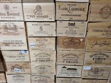 CAJAS DE VINO DE MADERA GANGA X 5 - Cajas para almacenamiento en el hogar vintage shabby chic  segunda mano  Embacar hacia Spain