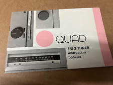 Quad tuner instruction for sale  WORTHING