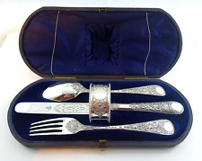 Cased victorian silver for sale  HULL