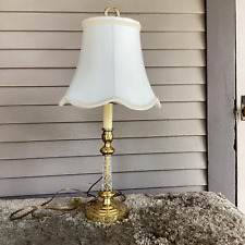 crystal twisted brass lamp for sale  Lodi