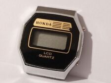 Reloj de pulsera digital de cuarzo vintage Honda 34,5 mm LCD cuarzo tal como está en muy buen estado segunda mano  Argentina 