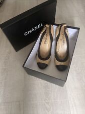 Vtg chanel beige for sale  LONDON