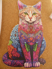 Wooden cat jigsaw for sale  WEST MALLING
