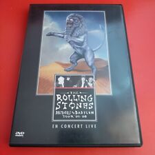 The Rolling Stones Bridges To Babylon Dvd Tour Pal Music En Concert Live Jagger segunda mano  Embacar hacia Argentina