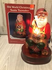 1995 MERCK OLD WORLD CHRISTMAS SANTA TOYMAKER LIGHT w/BOX for sale  Crossville