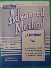 Saxofone Rubank Advanced Method Vol I por Voxman comprar usado  Enviando para Brazil
