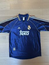 CAMISETA DE FÚTBOL ADIDAS TEKA ORIGINAL REAL MADRID TERCERA 1998 1999 CAMISETA DE FÚTBOL L, usado segunda mano  Embacar hacia Mexico