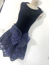 Black purple dress for sale  SHEFFIELD