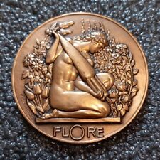 Médaille bronze flore d'occasion  Loudéac
