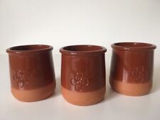 Condiment pots earthenware for sale  Shipping to Ireland