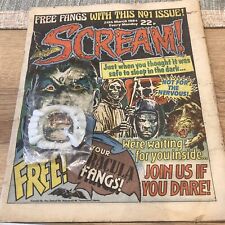 Scream comic fifteen for sale  DAGENHAM