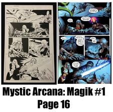 Arte Original Interior Mystic Arcana: Magik #1 Página 16 Assinada por Steve Scott!, usado comprar usado  Enviando para Brazil