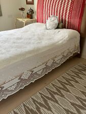 Lace cotton bed for sale  LEYBURN