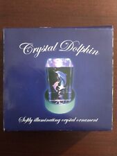 Etched crystal dolphin for sale  MANSFIELD
