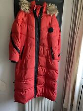 River Island Ladies Long Puffa Jacket Size 10 for sale  Shipping to South Africa