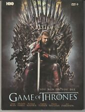 Usado, DVD da 1ª Temporada - Game Of Thrones You Win Or You Die - NTSC Todas as Regiões comprar usado  Enviando para Brazil