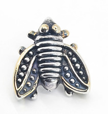 silver earrings bee pin for sale  USA