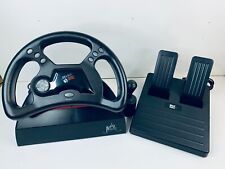 Usado, Volante de corrida Mad Catz analógico verdadeiro PlayStation 1 2 PS1 PS2 - postagem rápida comprar usado  Enviando para Brazil